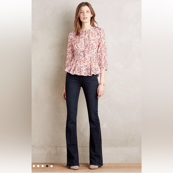 Anthropologie Moulinette Sours Red Floral Cotton/Silk
Amelie Blouse - Picture 2 of 15